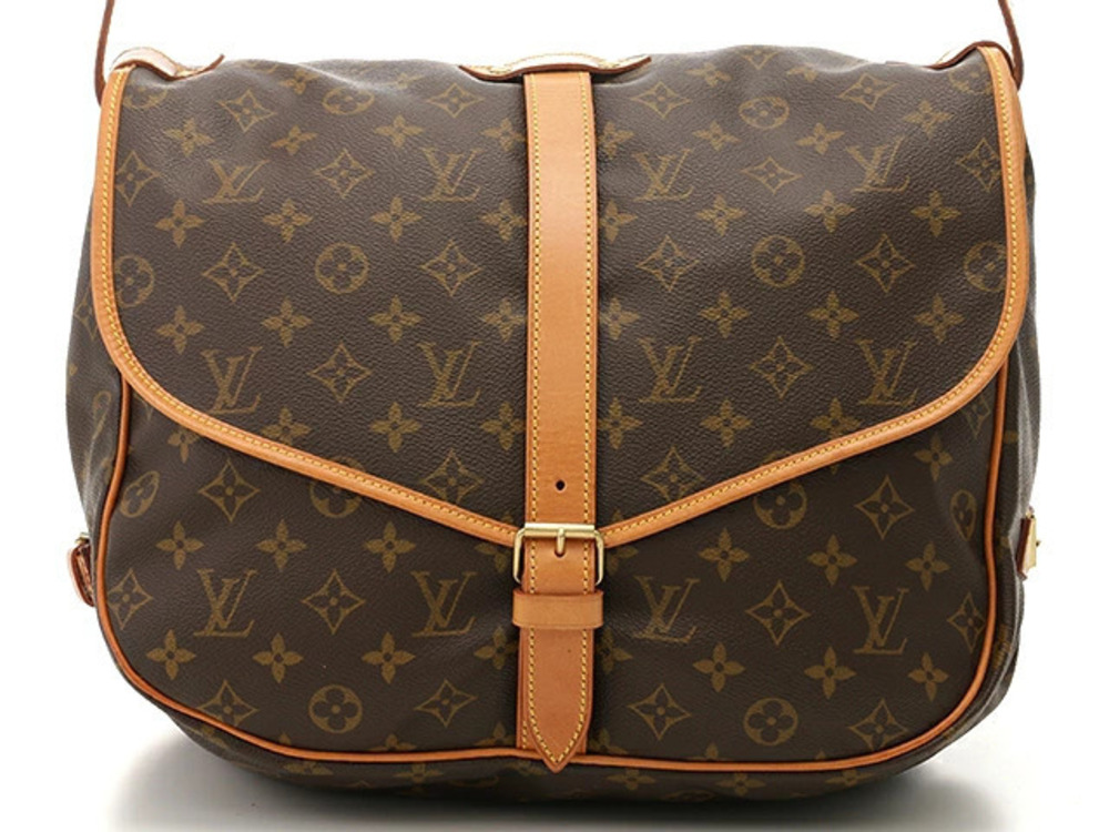 LOUIS VUITTON Bag Saumur Shoulder Monogram